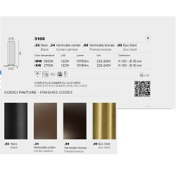 EGOLUCE-Lampada da terra CAVEA-1,00 €