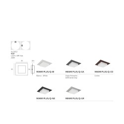 TOPLIGHT-Plafoniera per esterni Miami plus Q-84,18 €
