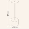 -Lampada ricaricabile Polina-31,72 €