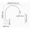 FLOS-Arco Piantana Flos-3,00 €