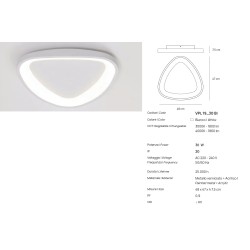 URBAN-Plafoniera led PICK-72,59 €